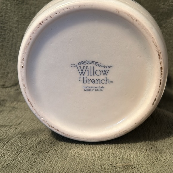 WILLOW BRANCH BLESS THIS HOUSE COOKIE JAR W/ LID - Picture 8 of 8